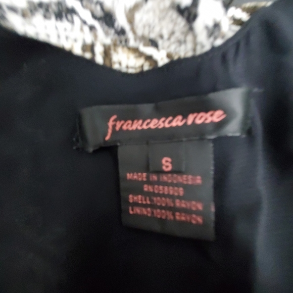 Y2K Vintage Tank Mixed Print Babydoll Style Size S - Picture 9 of 10